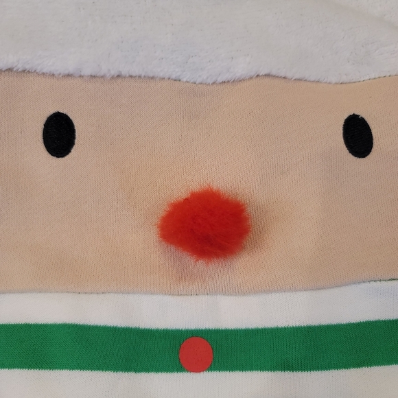 NEW Holiday unisex  cozy Elf baby romper with matching hat size 12 months - Picture 13 of 17